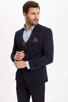 11733 Navy Mens Blazer Jacket