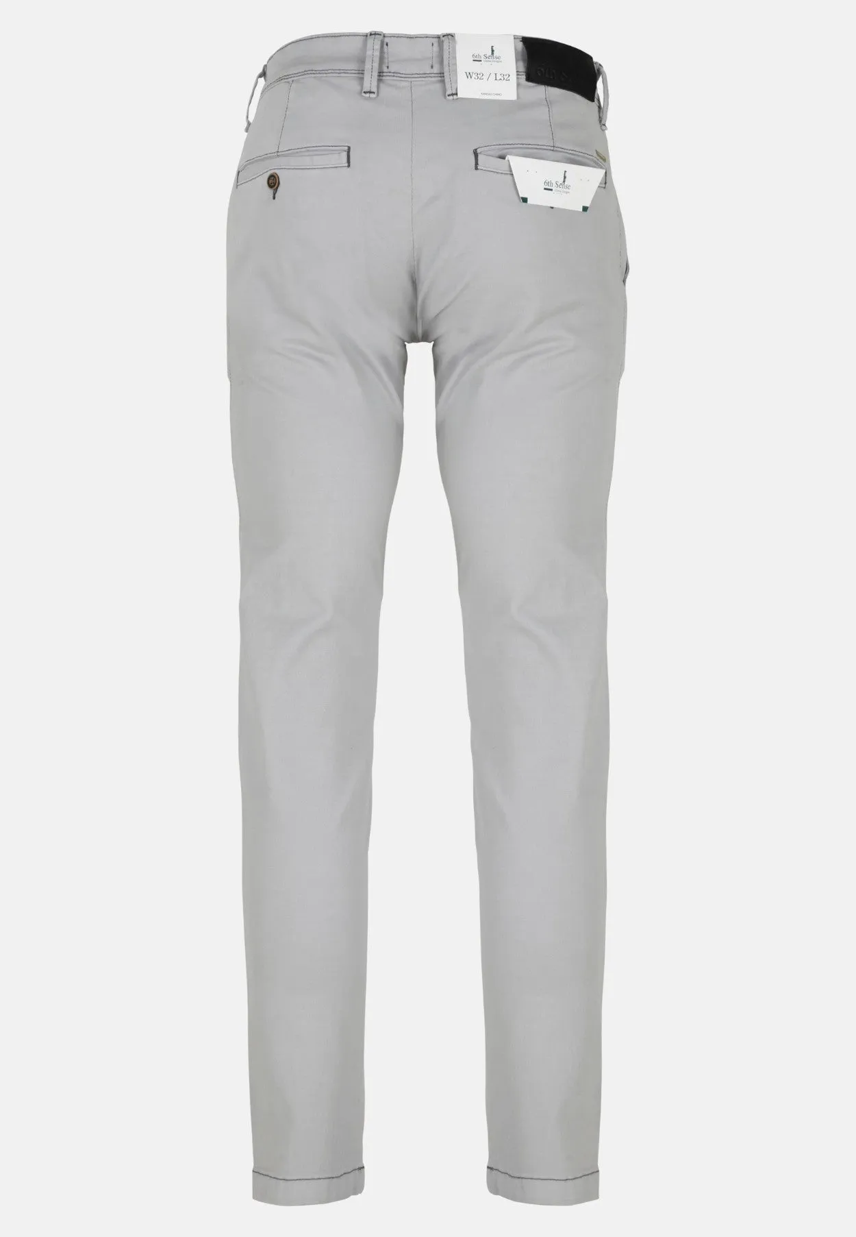 6th Sense Chinos | Kansas | Grey