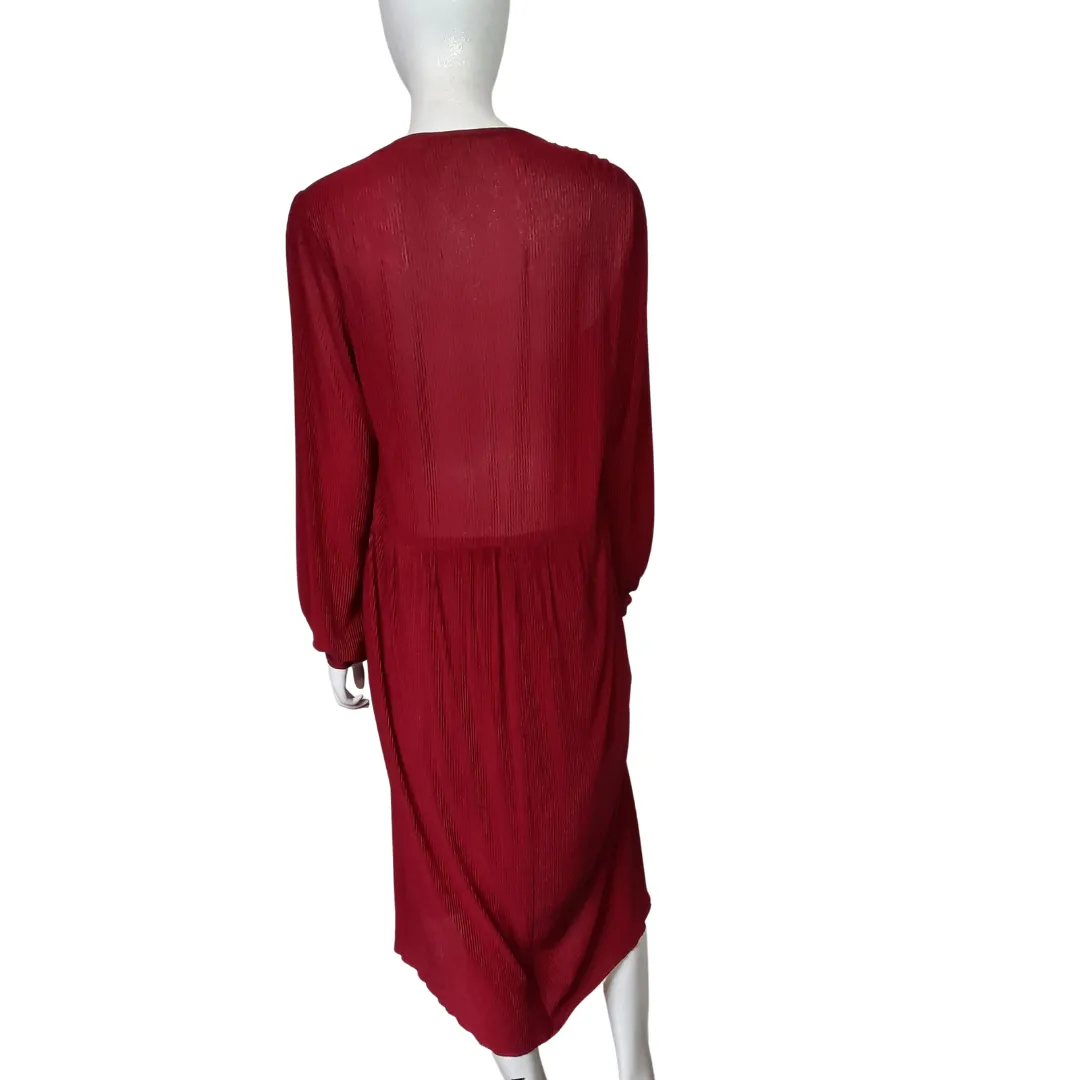 70s Vintage Lolita Blousan Dress Size L