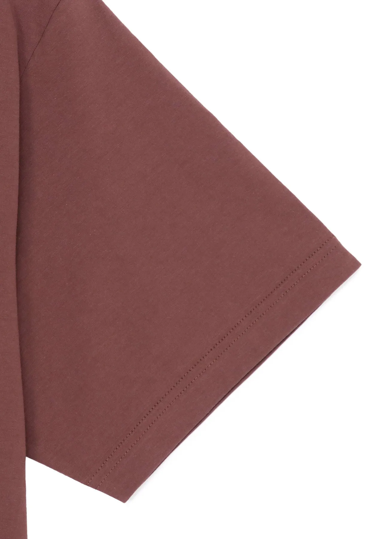 72/2 SINGLE COTTON JERSEY DRESS WITH DECONSTRUCTED NECKLINE