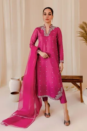 Allure by Ih - ROSETTE - Katan Silk - Pink - 3 Piece