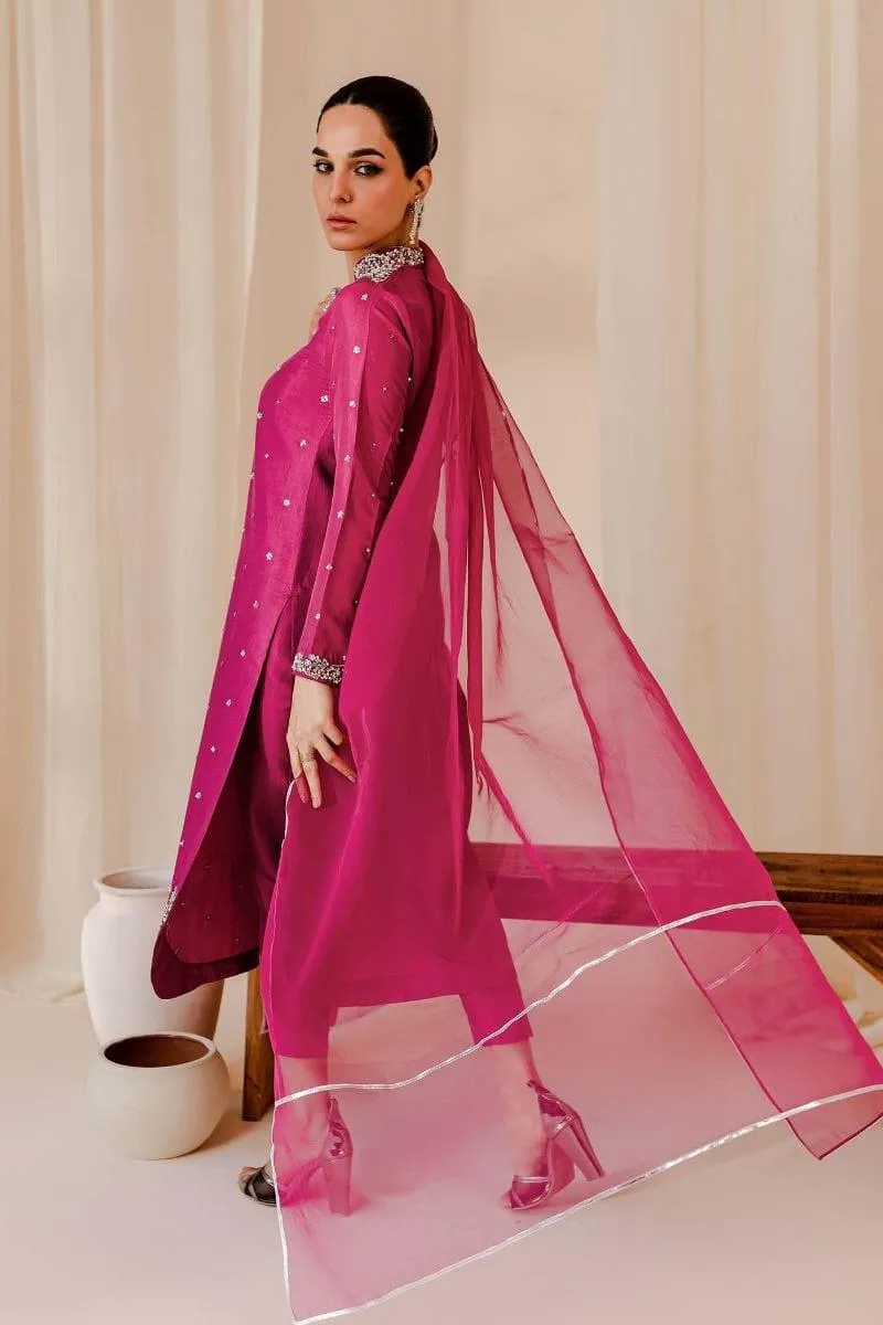 Allure by Ih - ROSETTE - Katan Silk - Pink - 3 Piece