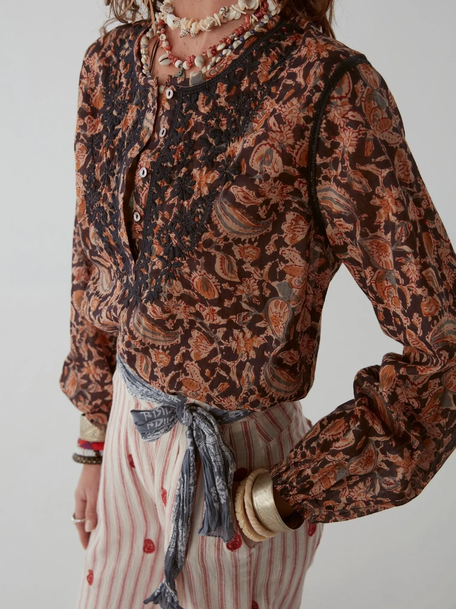 Amrita Blouse - Bangalore Blue Note