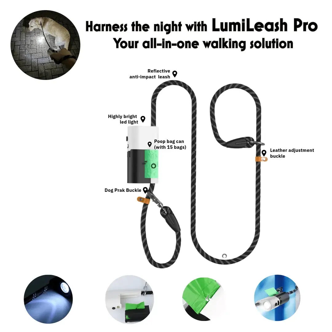 Anniepaw LumiLeash Pro: Reflective Anti-Burst Dog Leash