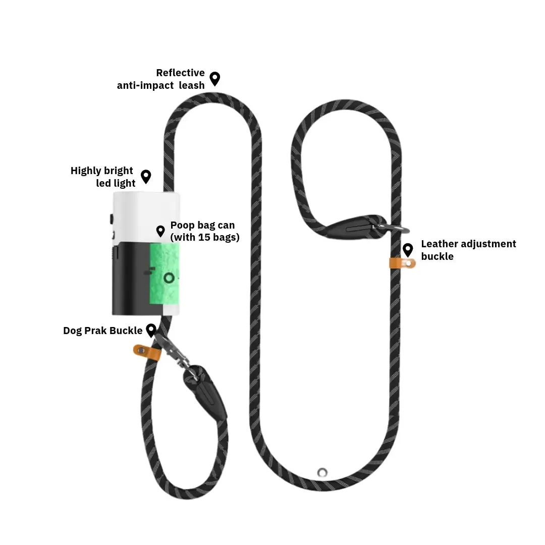 Anniepaw LumiLeash Pro: Reflective Anti-Burst Dog Leash