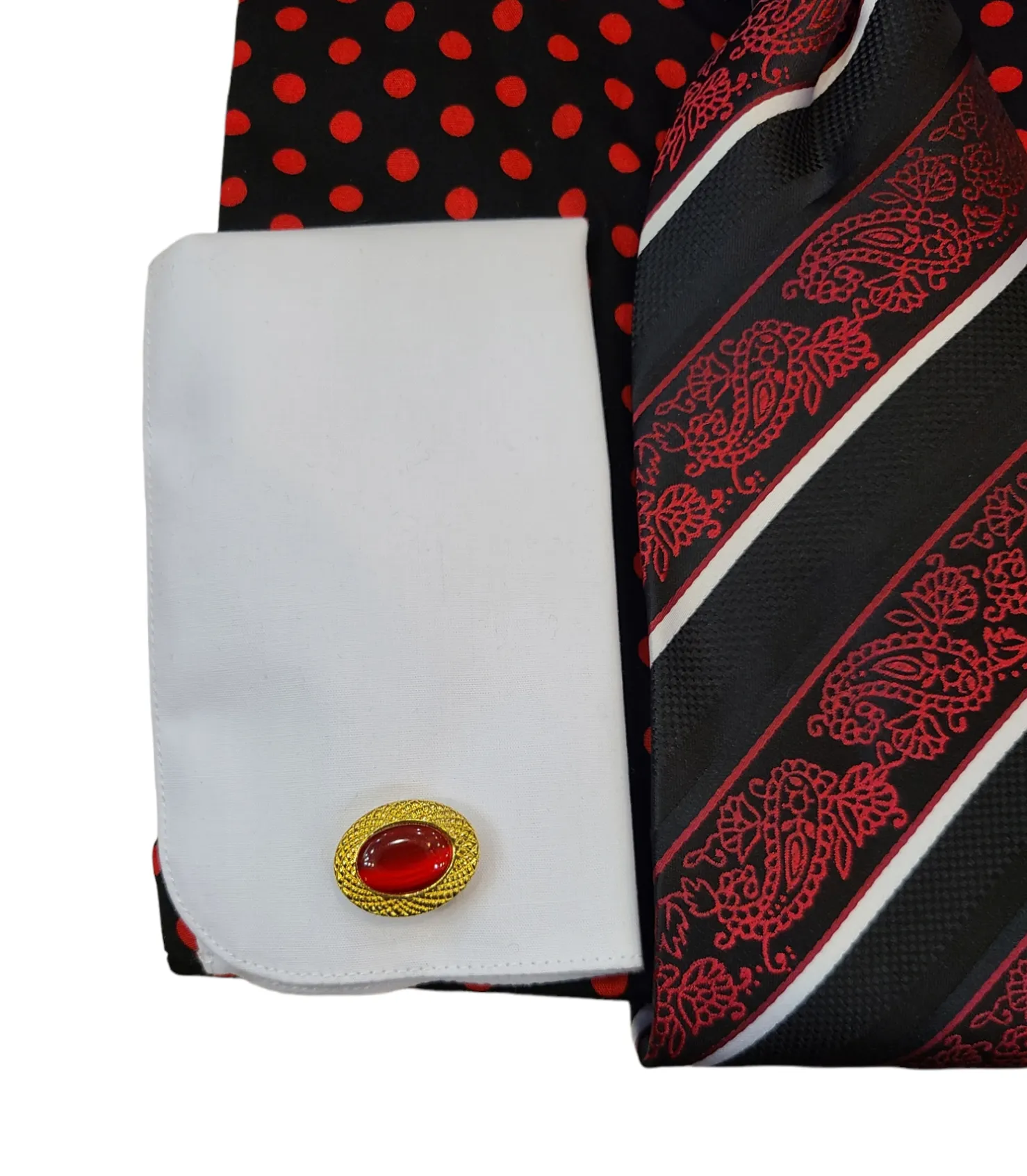 Avanti Uomo Polka Dot Dress shirt
