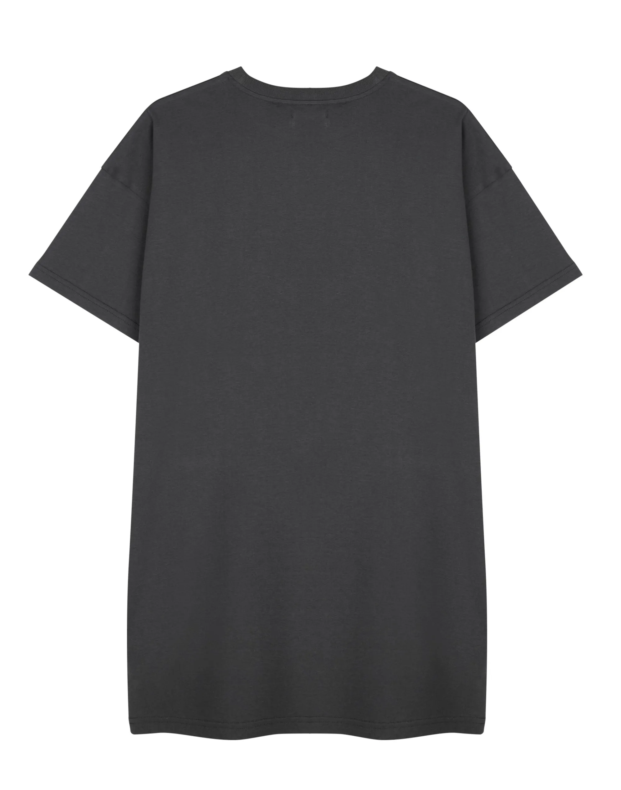 Barbie Logo Womens Grey Short Sleeved T-Shirt Dress