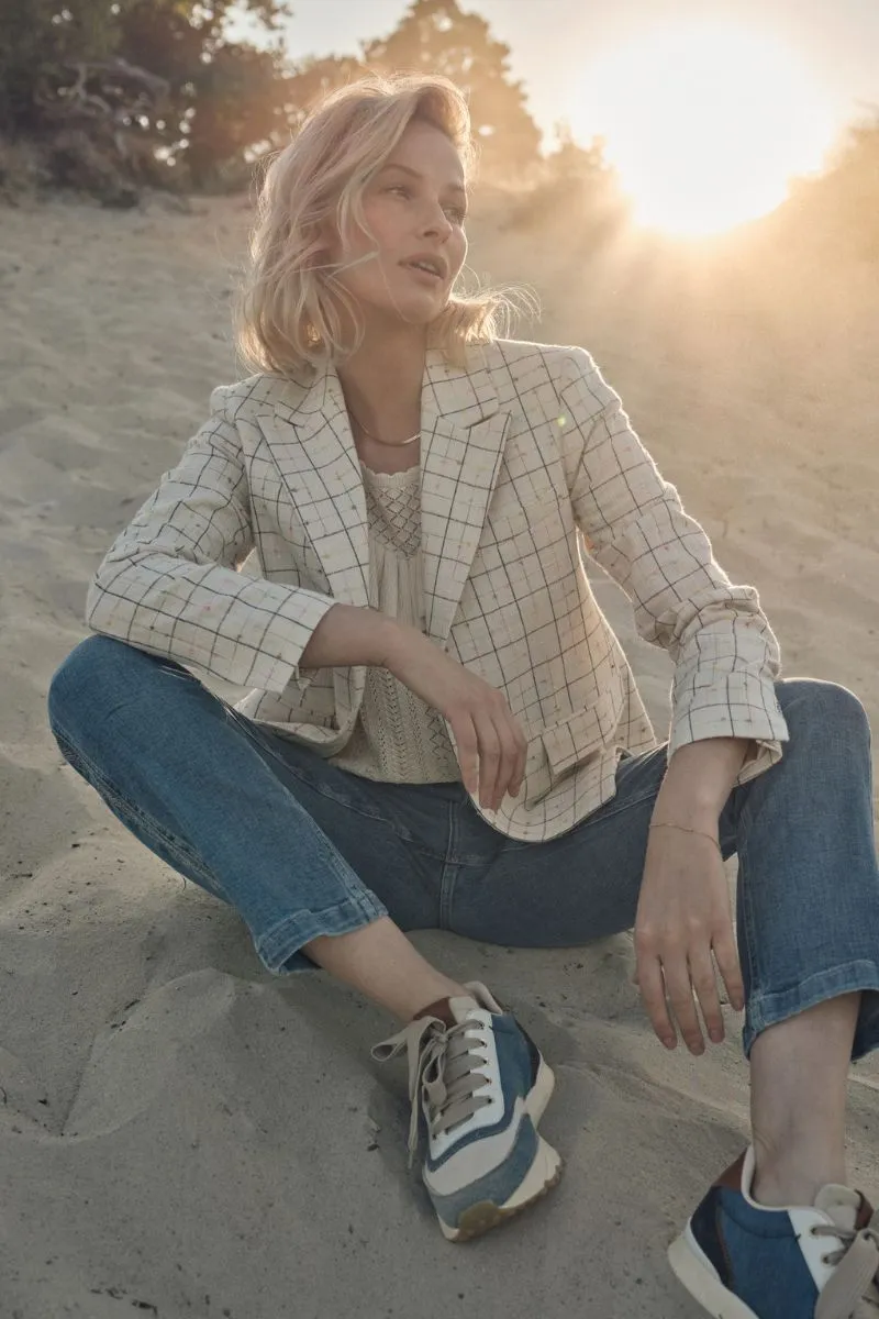 Betti Lupe Blazer | Ecru | Blazer fra Mos Mosh