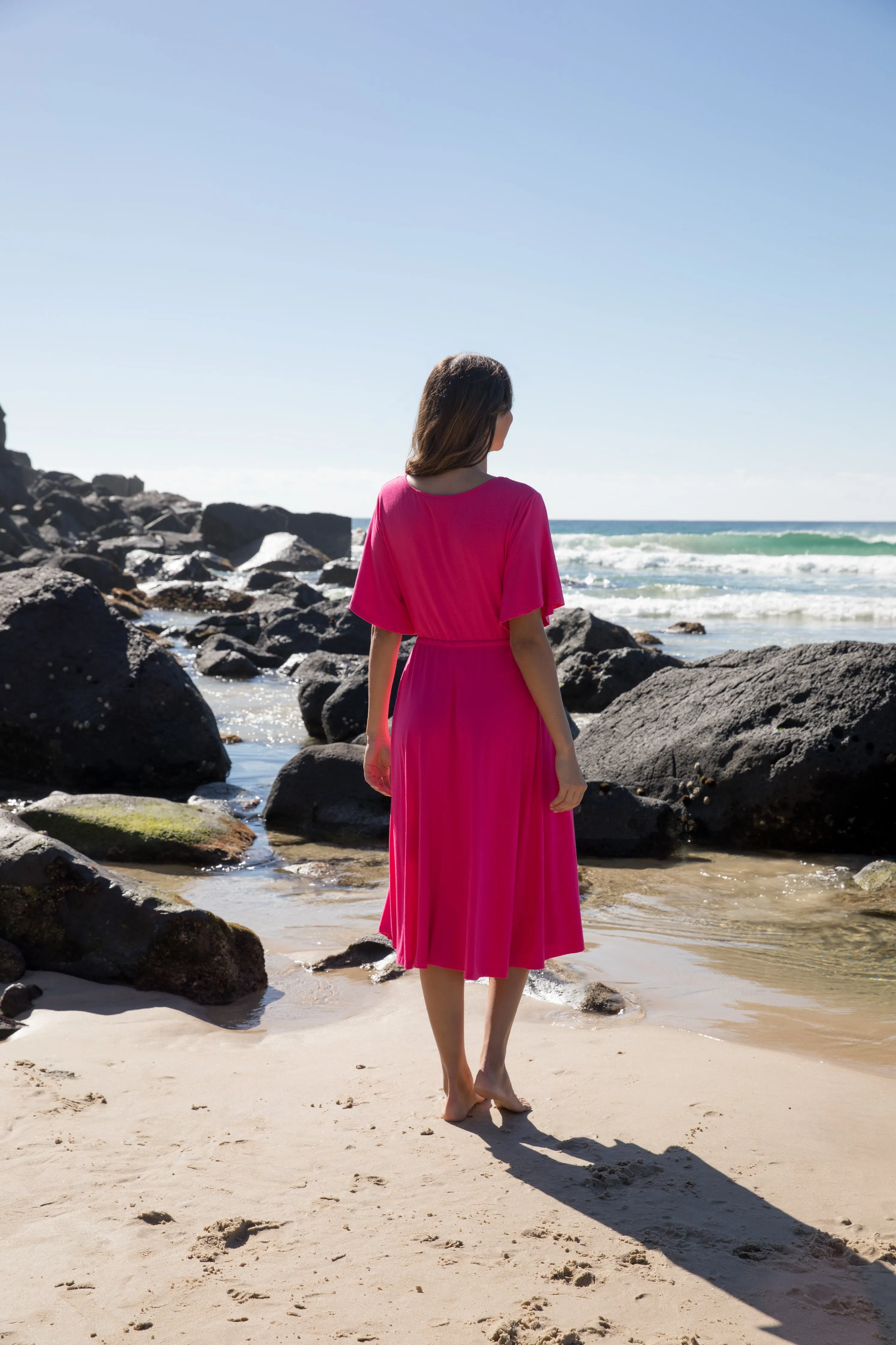 Billine Dress | Magenta | FINAL SALE