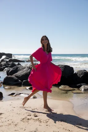 Billine Dress | Magenta | FINAL SALE