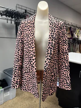 Blazer By Clothes Mentor In Animal Print, Size:S