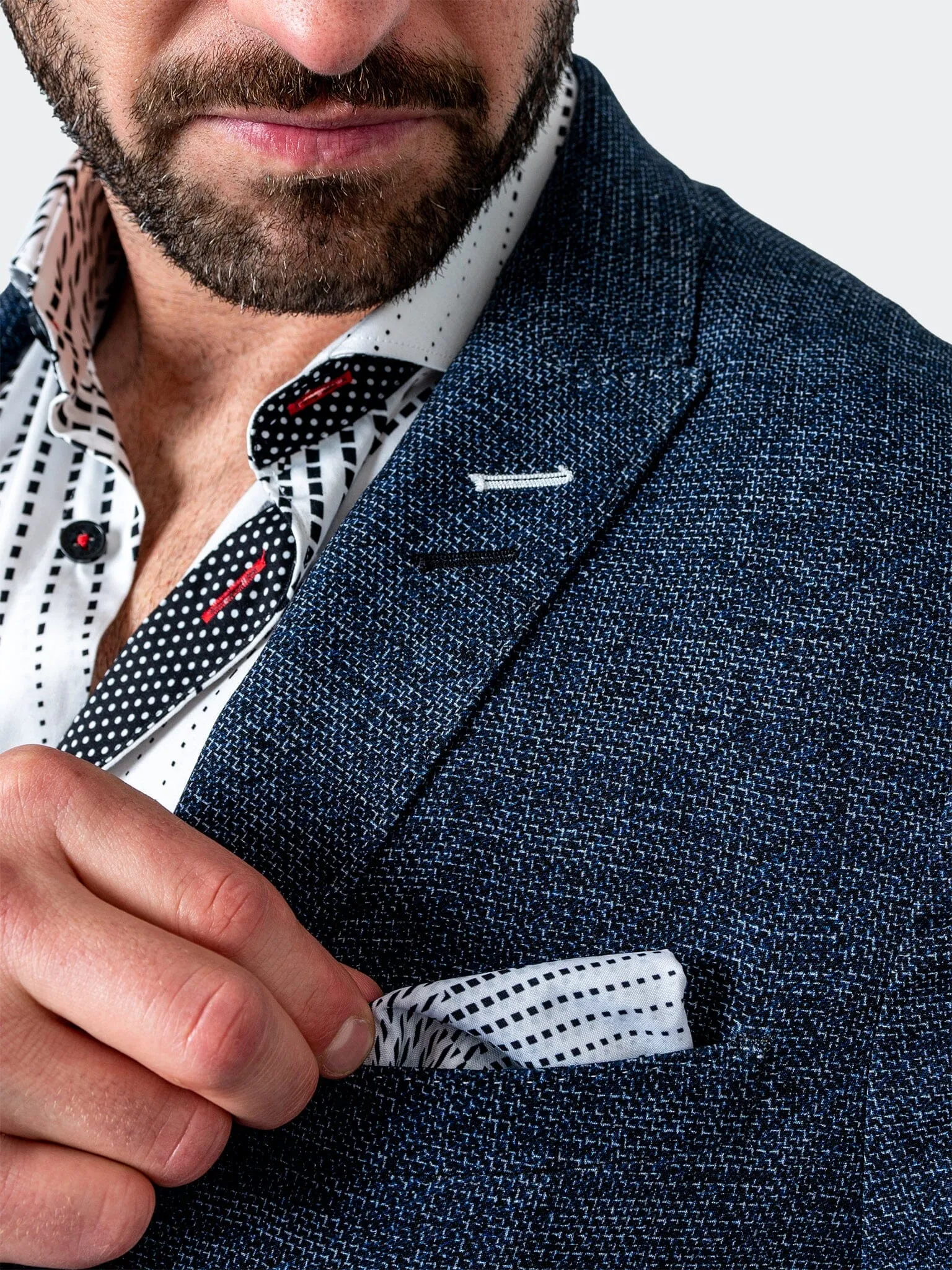 Blazer Unconstructed Waves Blue