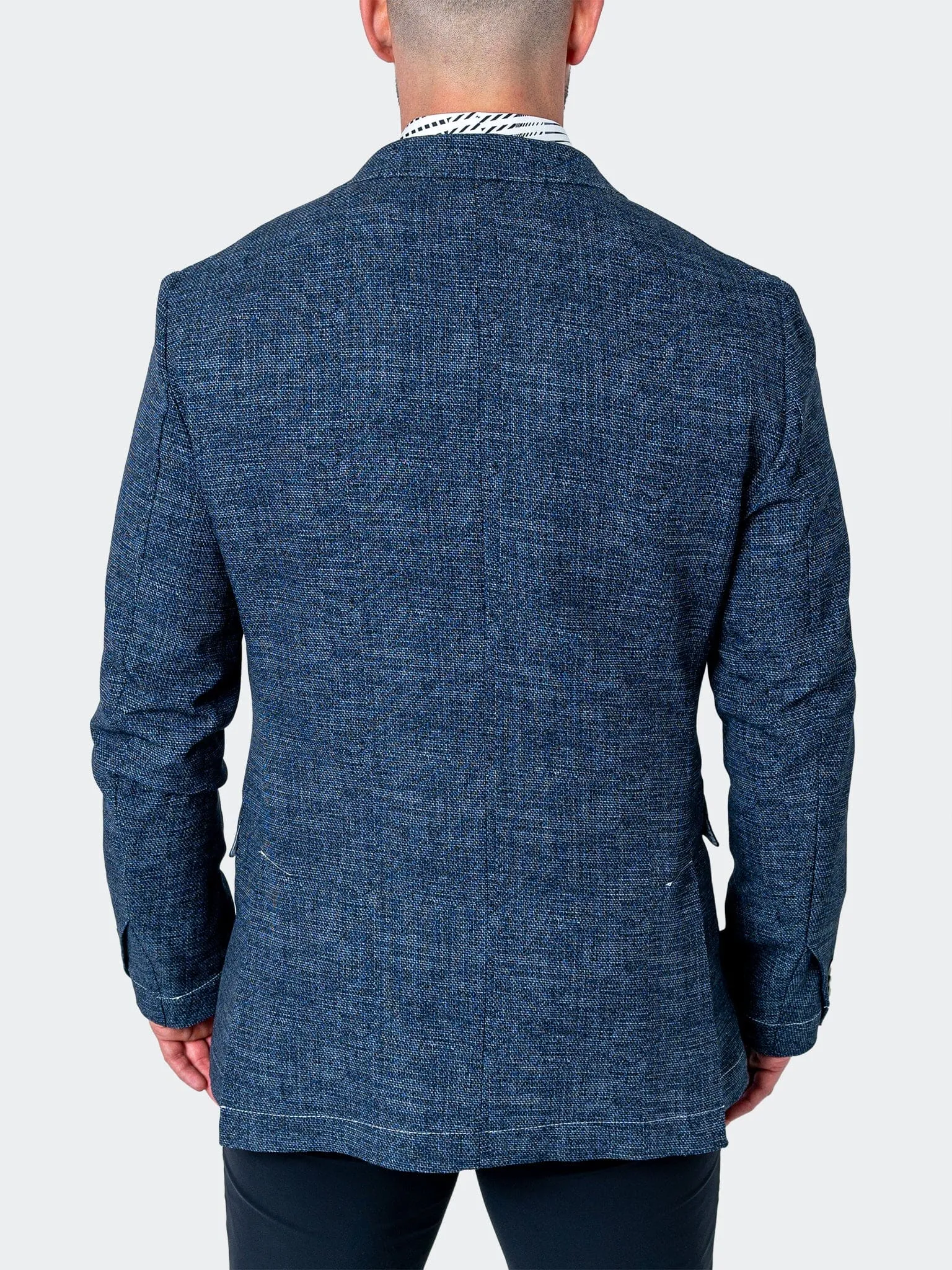 Blazer Unconstructed Waves Blue