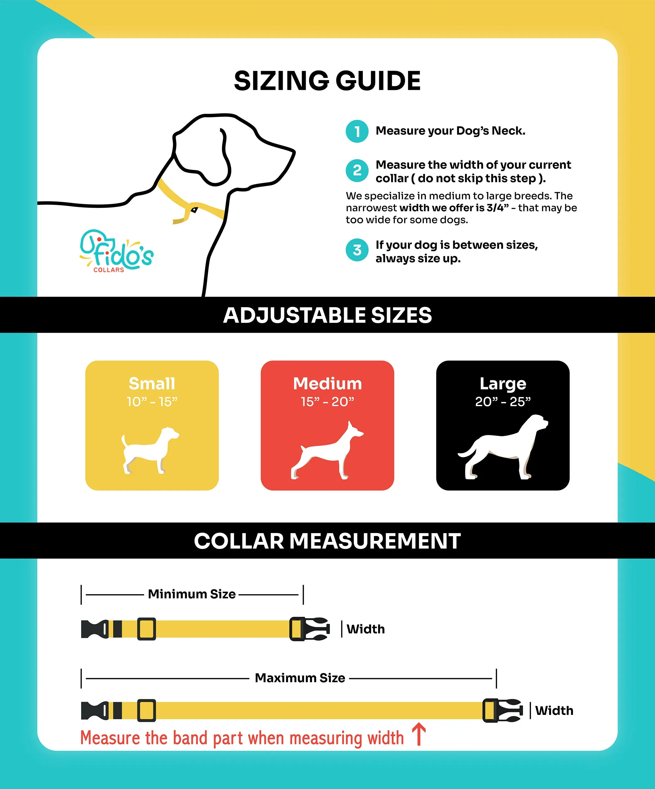 Blue Zig Zag Collar