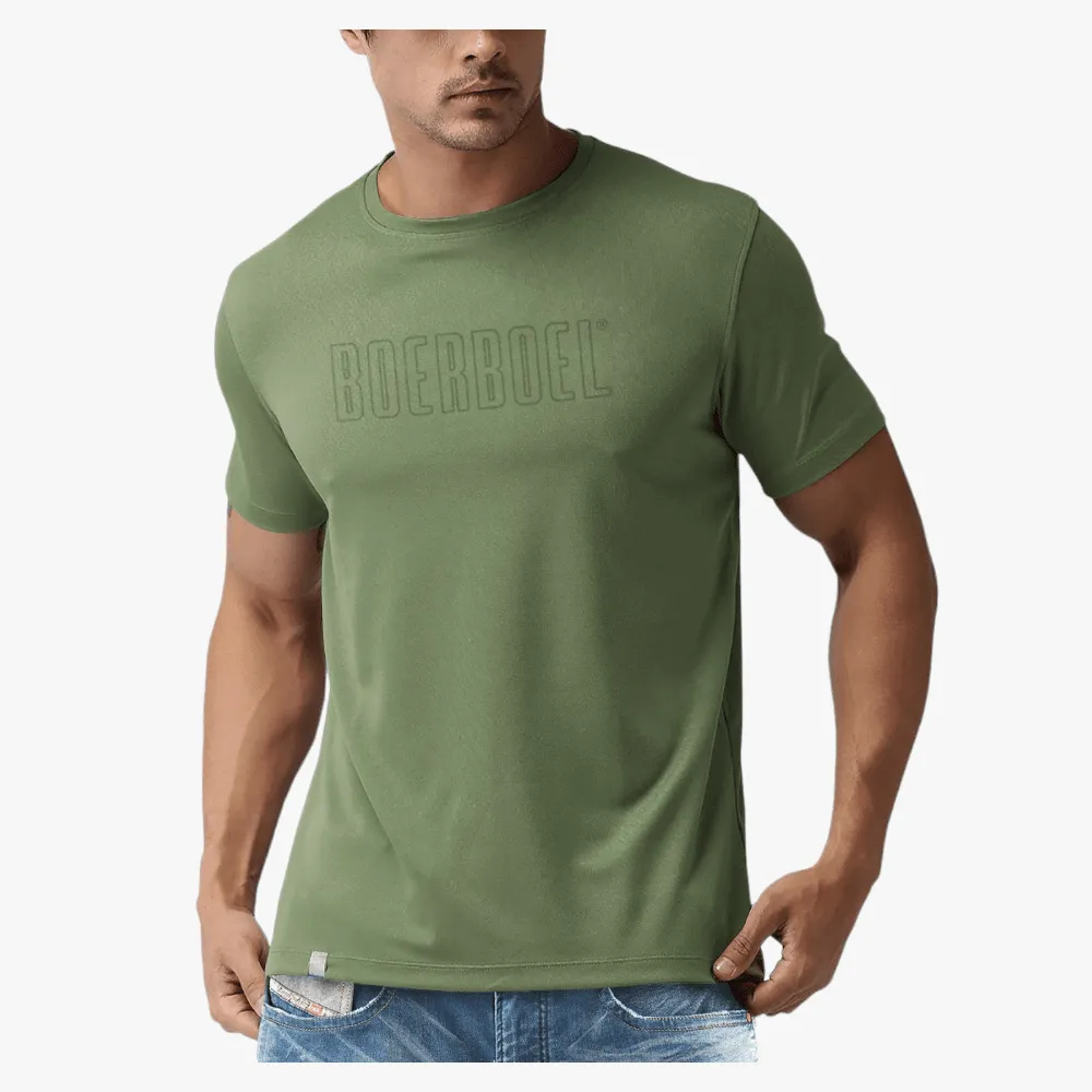 Boerboel Mens Premium Cotton Boer Short Sleeve Tee Bamboo