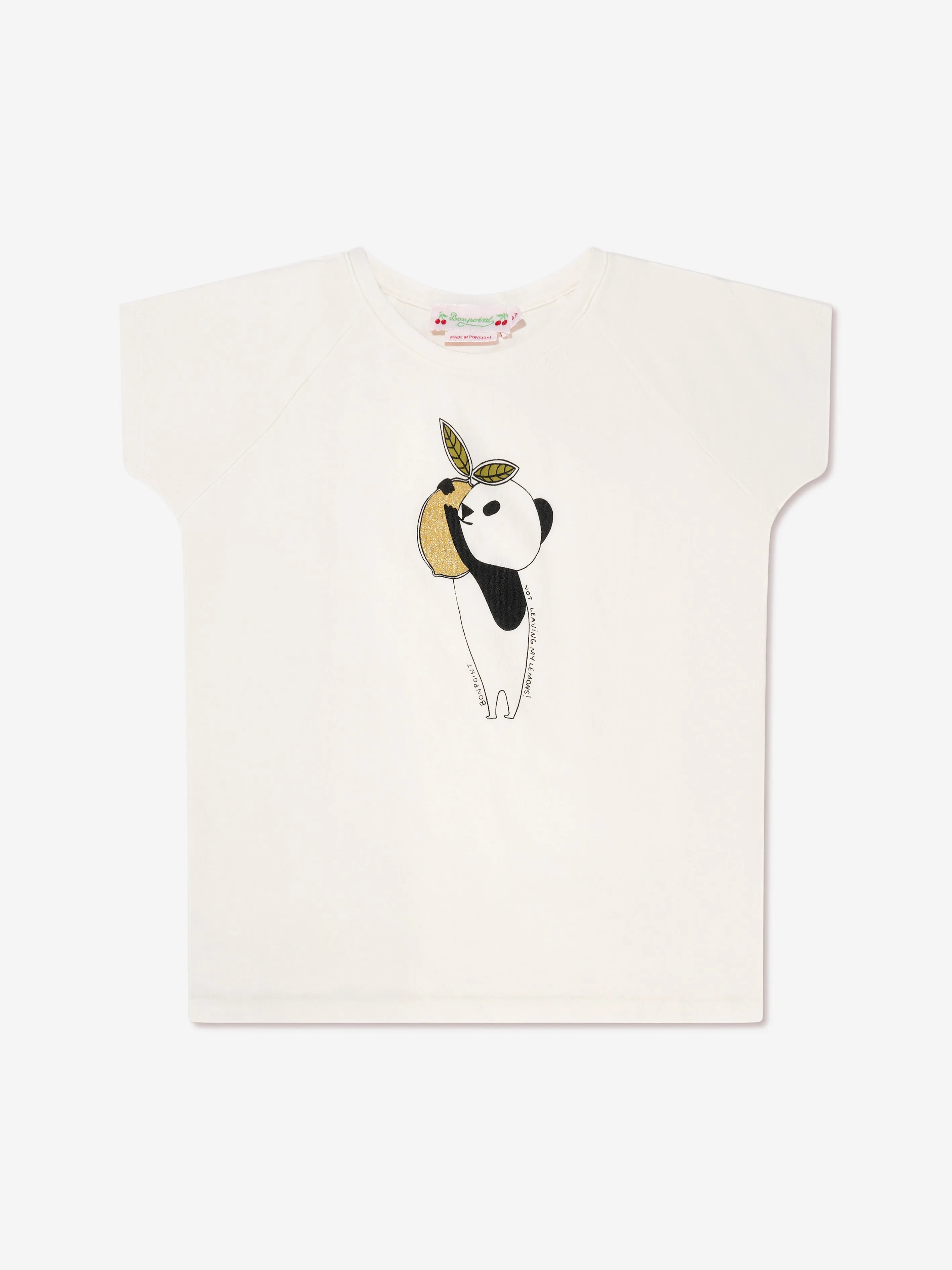 Bonpoint Girls Asmae T-Shirt in White