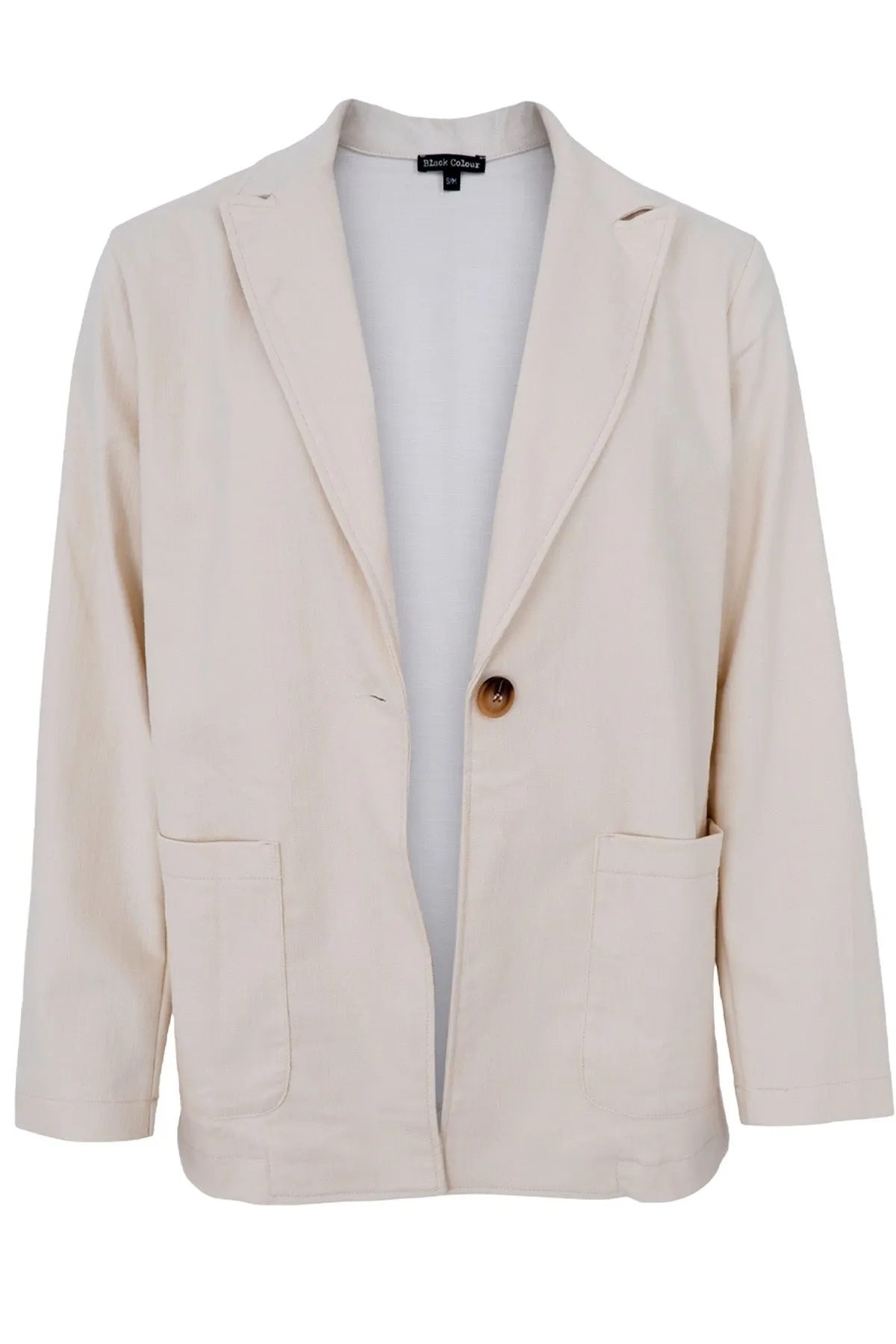 Box Blazer 40567 | Off White | Blazer fra Black Colour