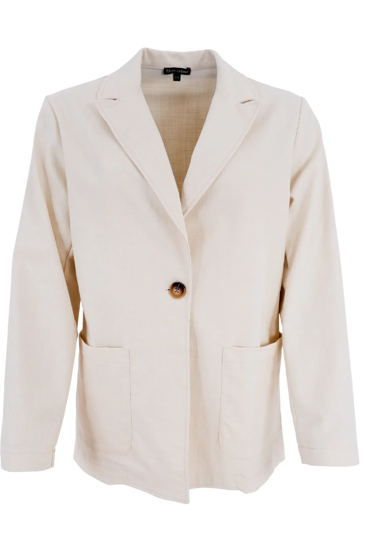 Box Blazer 40567 | Off White | Blazer fra Black Colour