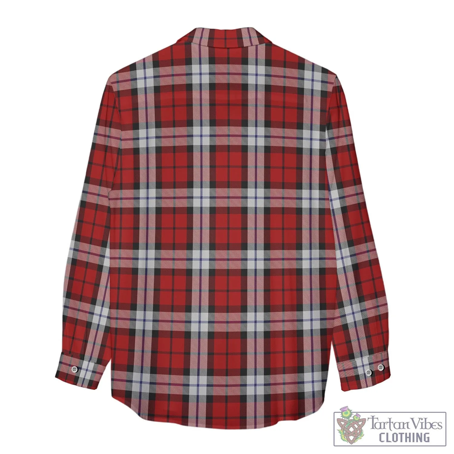 Brodie Dress Tartan Women's Casual Shirt with Family Crest