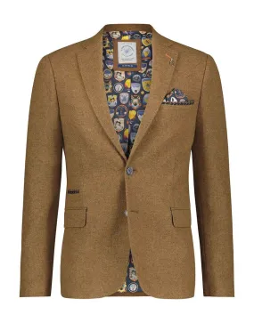 Bruine blazer | A fish named Fred blazer camel structure