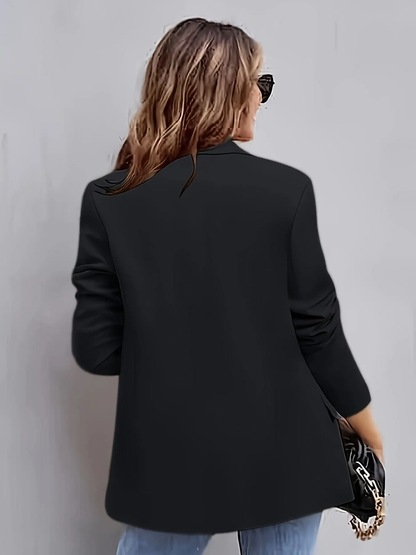 Button Front Blazer