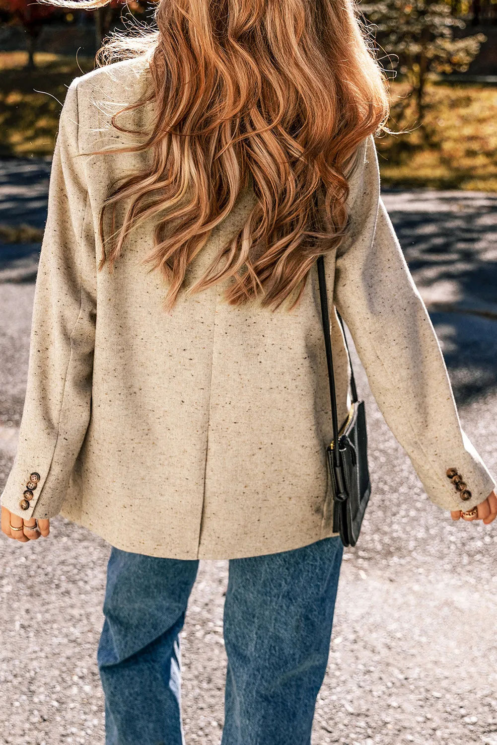 Button Front Blazer