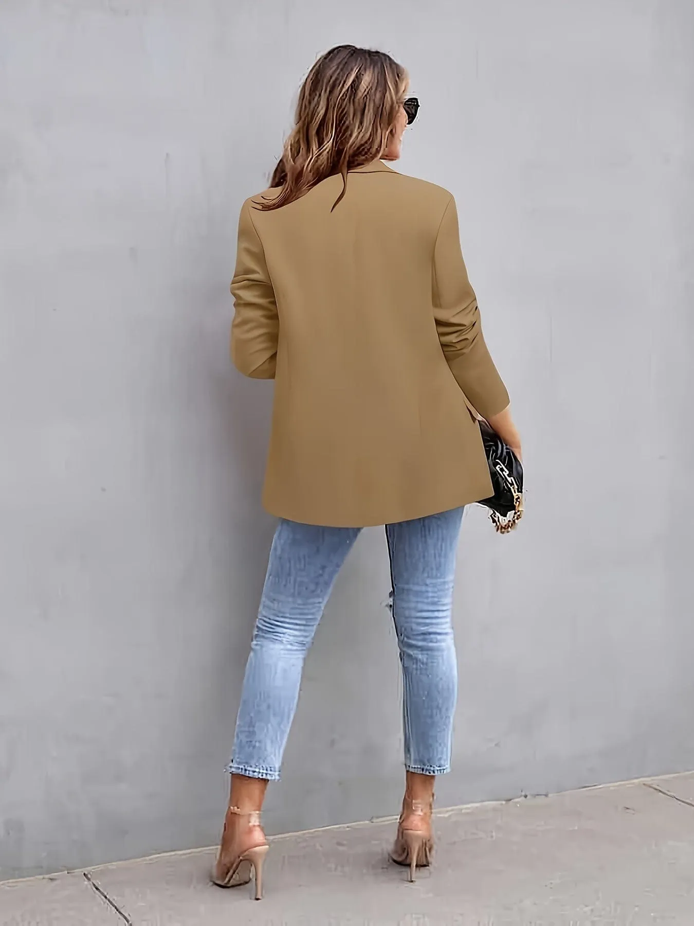 Button Front Blazer
