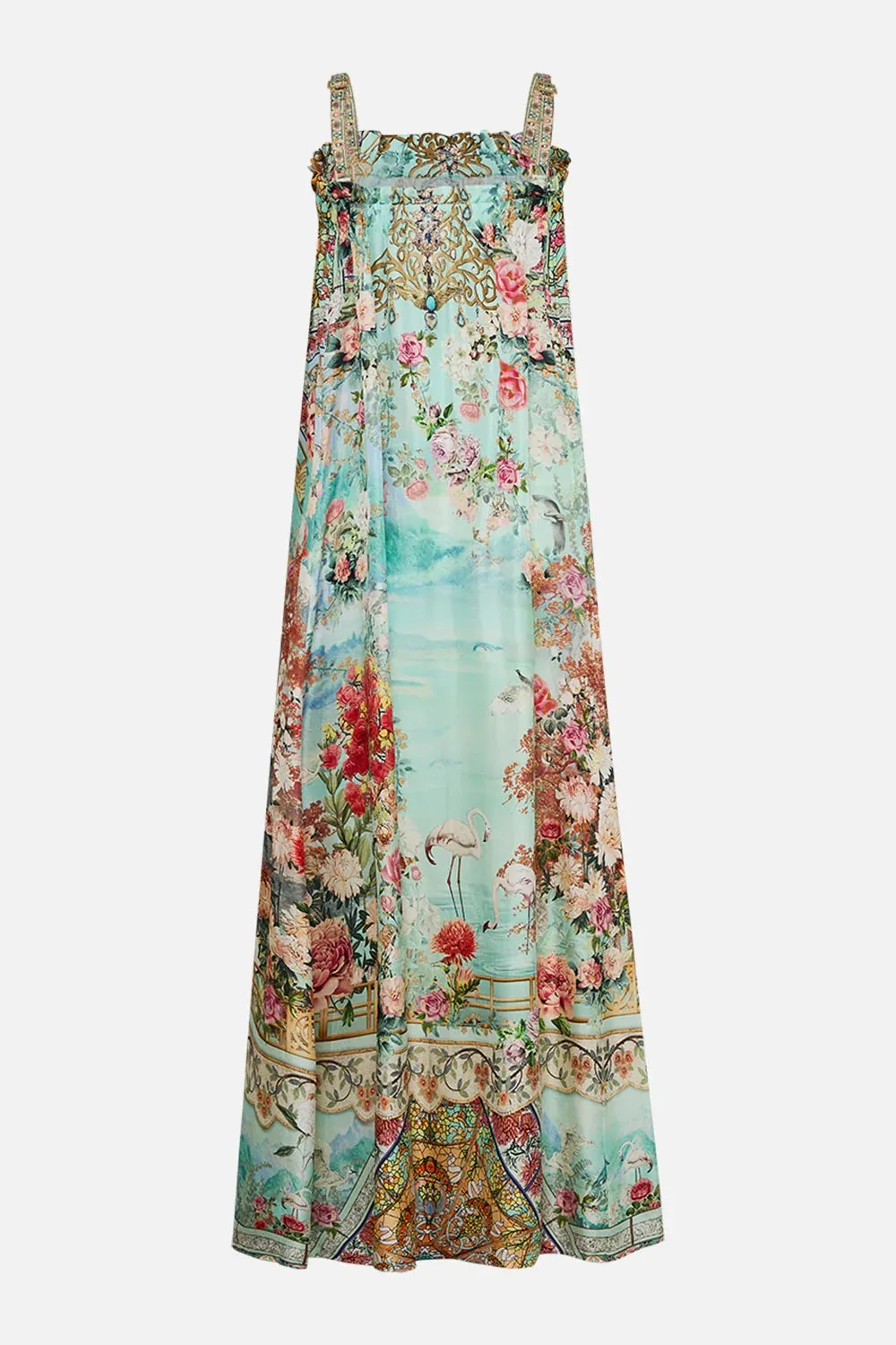 CAMILLA | THE JEWELLERY MUSEUM WIDE STRAP SUNDRESS