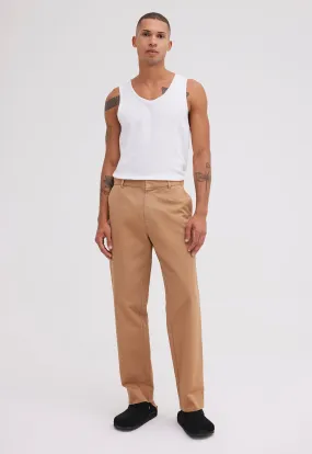 Cast Cotton Twill Pant - Nutmeg