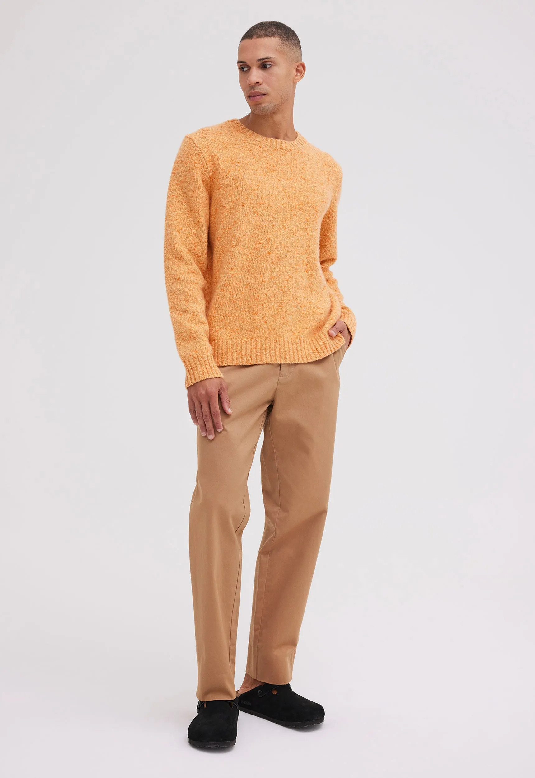 Cast Cotton Twill Pant - Nutmeg