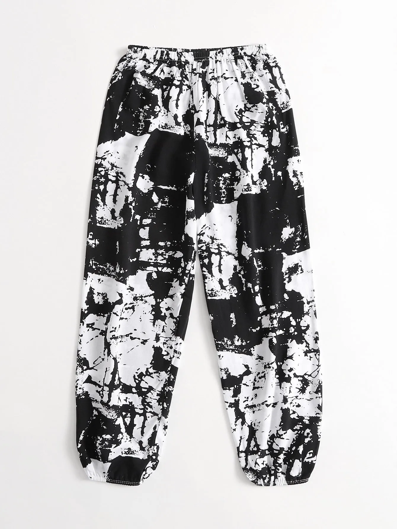 Casual Colorblock Natural Capris Women Pants
