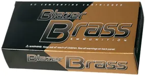 CCI 5201 Blazer 9mm Luger 124 GR Full Metal Jacket Round Nose 50 Bx/ 20 Cs