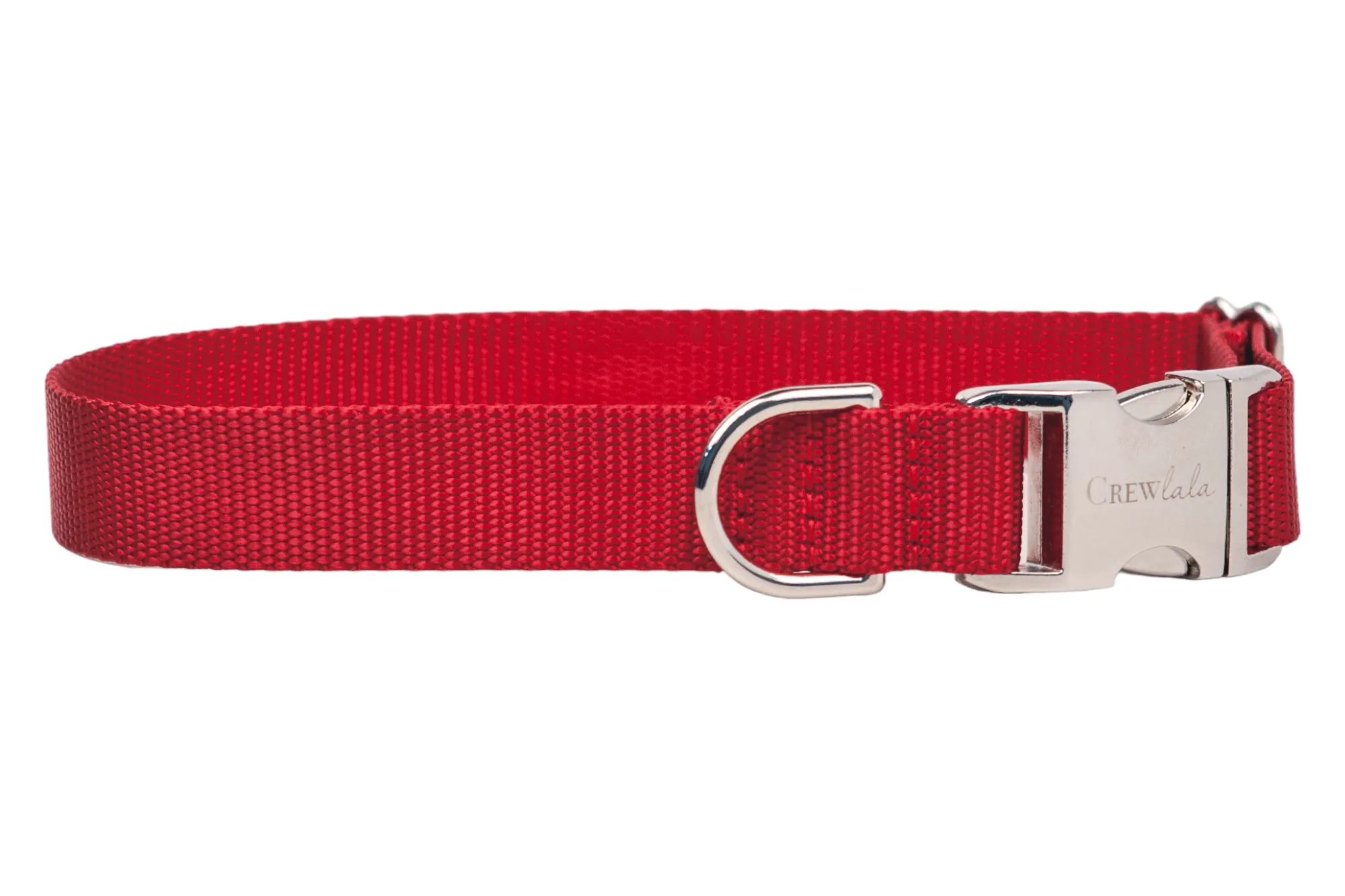 Cherry Red Webbing Collar