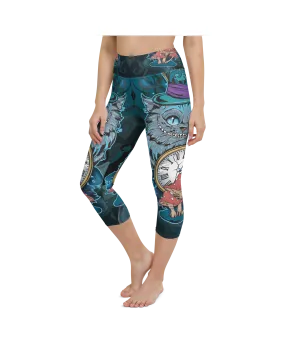 Cheshire Cat Yoga Capris