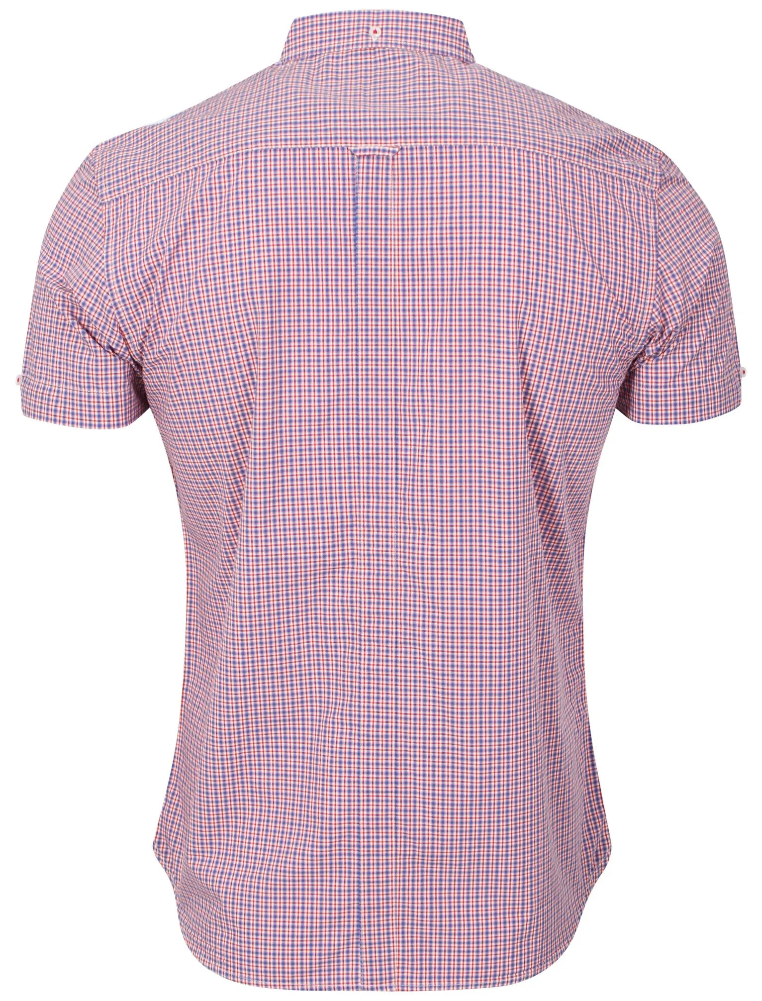 Cicero Gingham Shirt in Tokyo Red - Le Shark