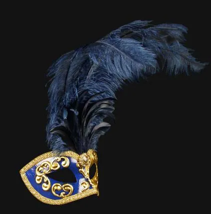 Colombina Piume Mezza Blue