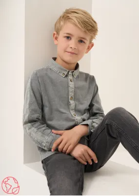 Colter Grey Pocket Shirt