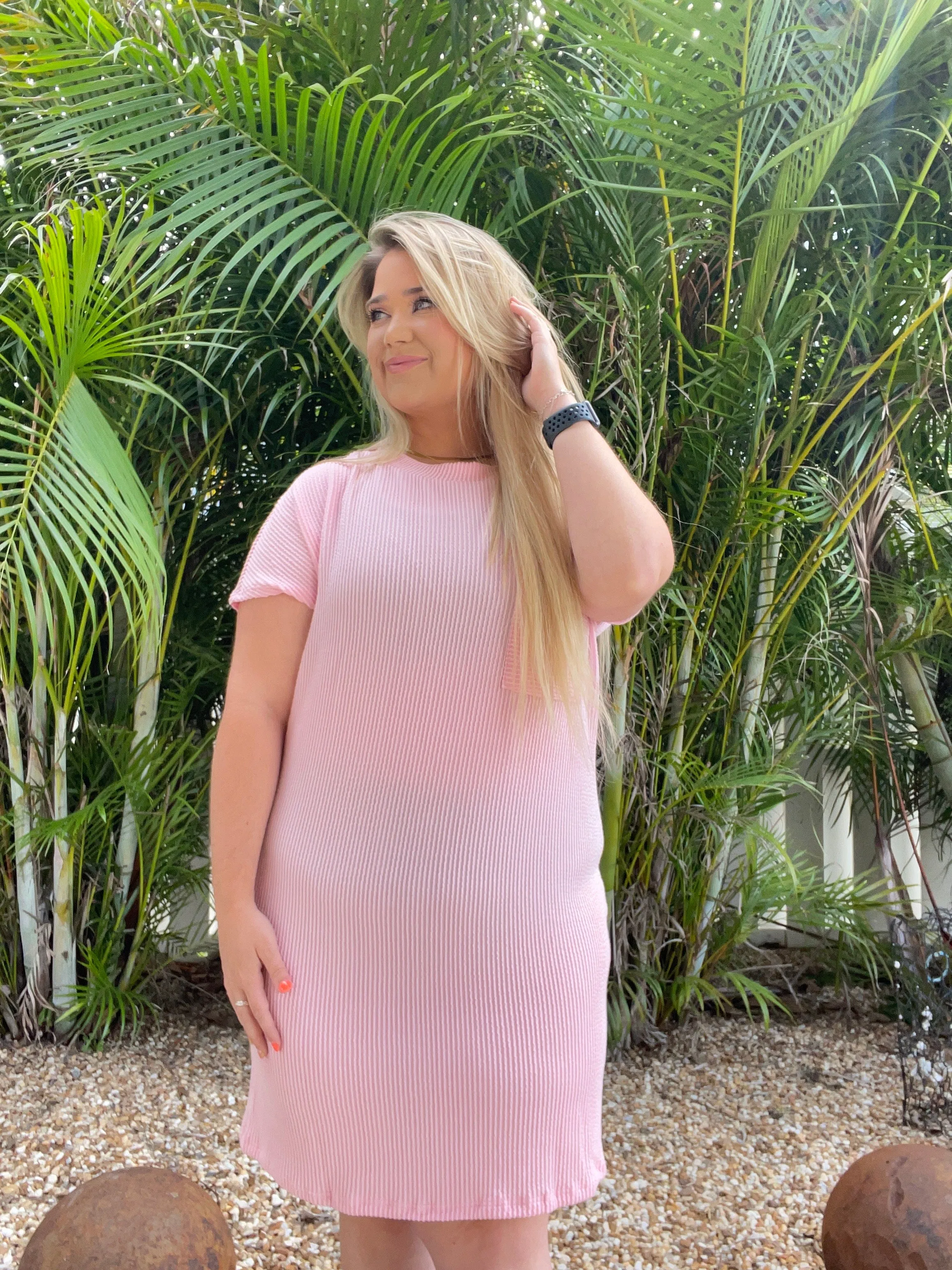 Corduroy T-shirt Dress