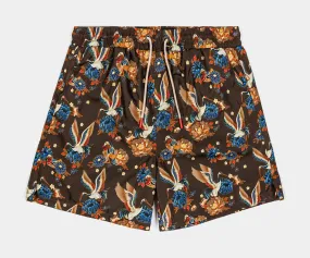 Cranes Hybrid Mens Shorts (Blue/Black)