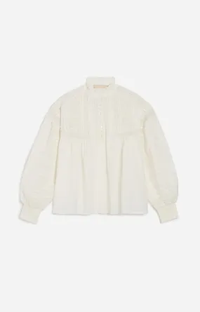 Dahlia Blouse in White