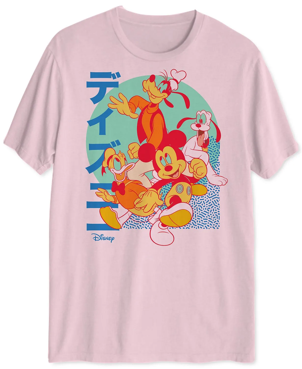 Disney "The Group" Graphic T-Shirt Dark Pink Size Extra Large