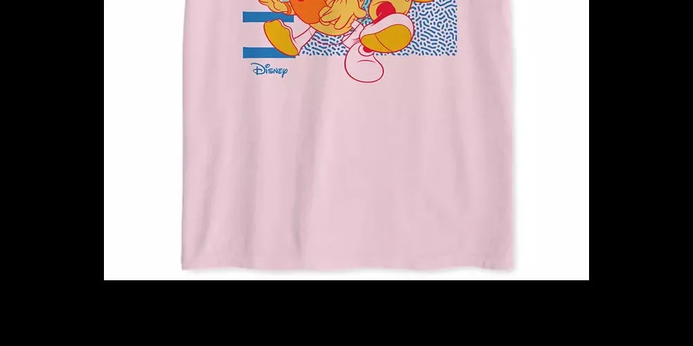 Disney "The Group" Graphic T-Shirt Dark Pink Size Medium
