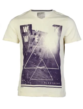 Dissident Workwear T-Shirt in Tender Yellow