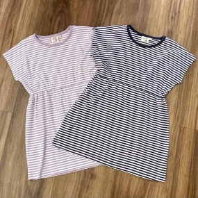 Elastic Waist Knit Dress