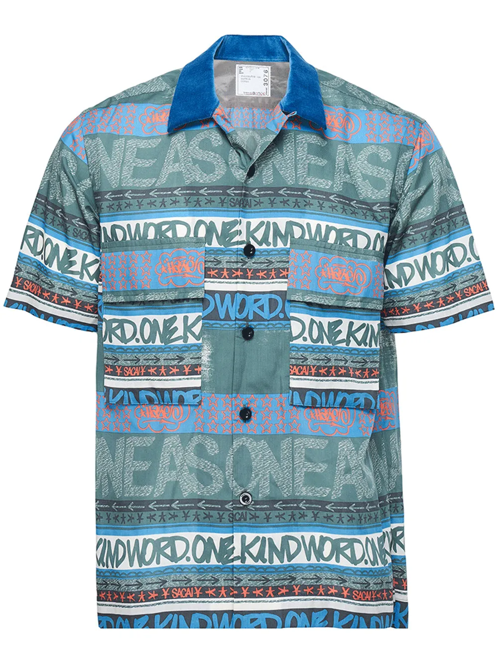 Eric Haze Stripe Print Shirt