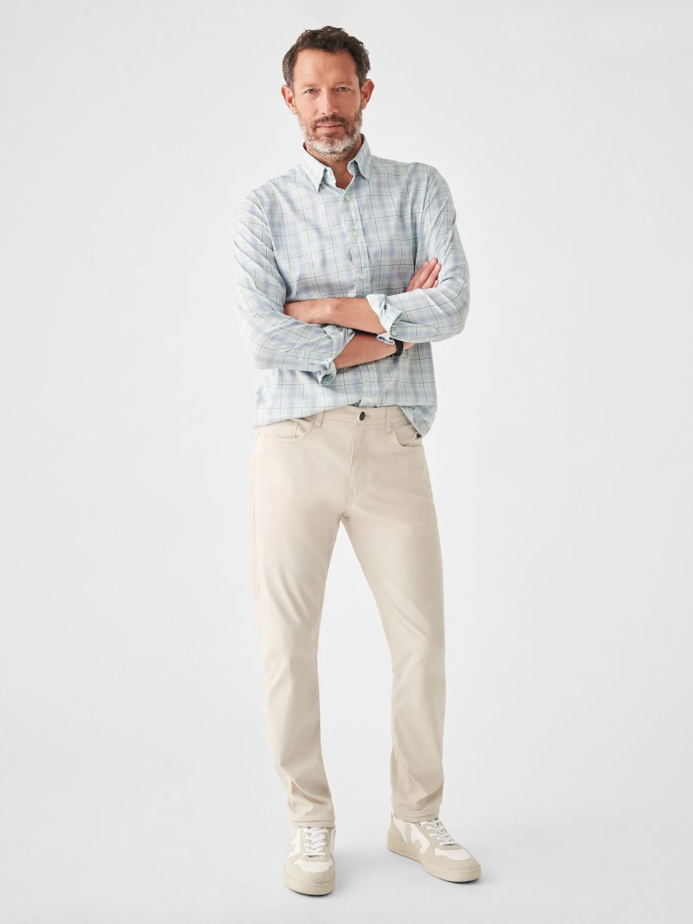 Faherty The Movement Shirt in Beach Cove Plaid