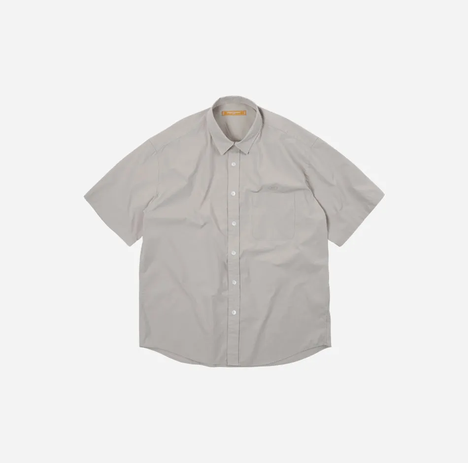 FrizmWorks OG Poplin Oversized Shirt - Grey
