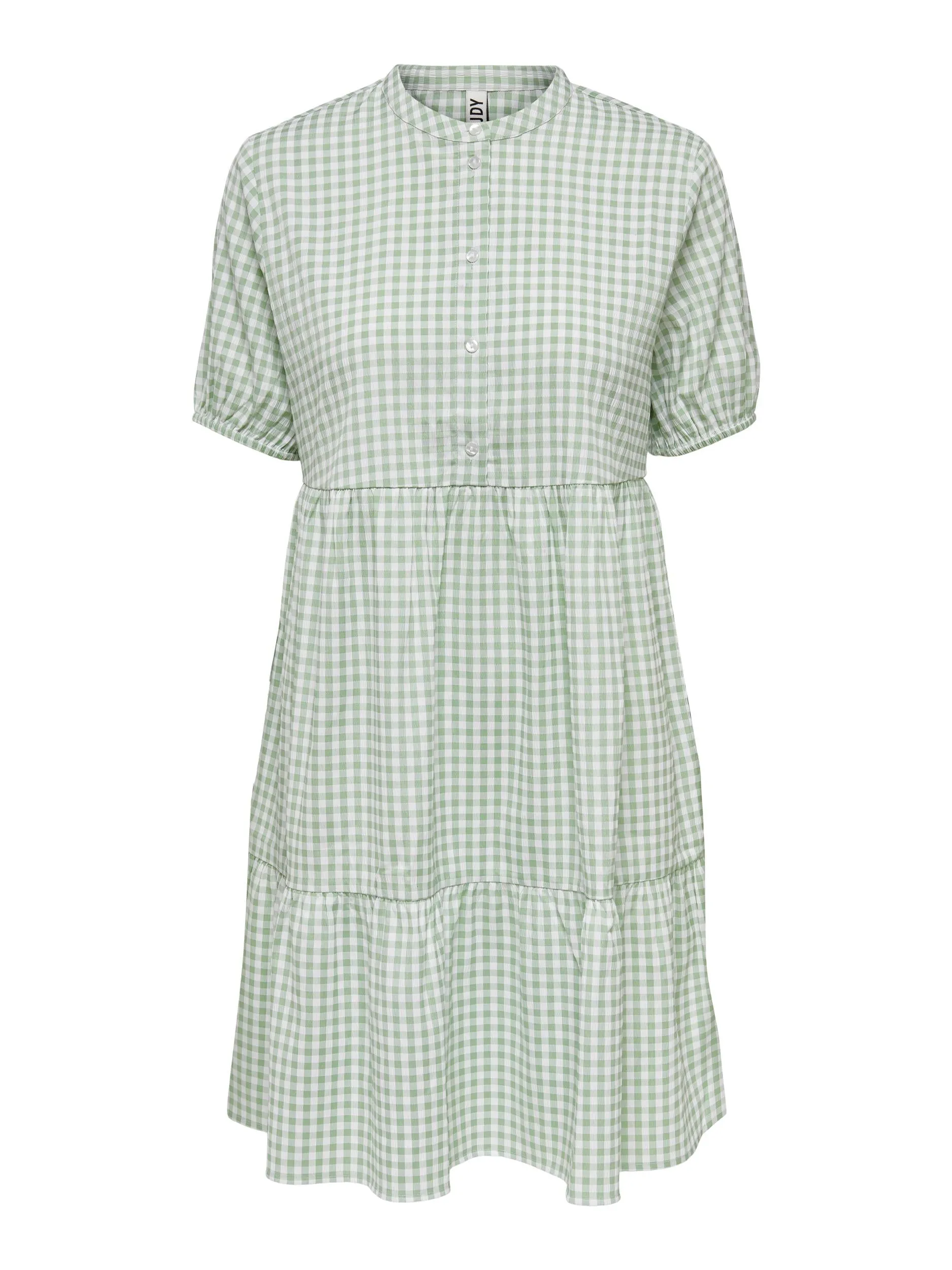 Gaby Short Sleeve Midi Dress - Birds Egg Green