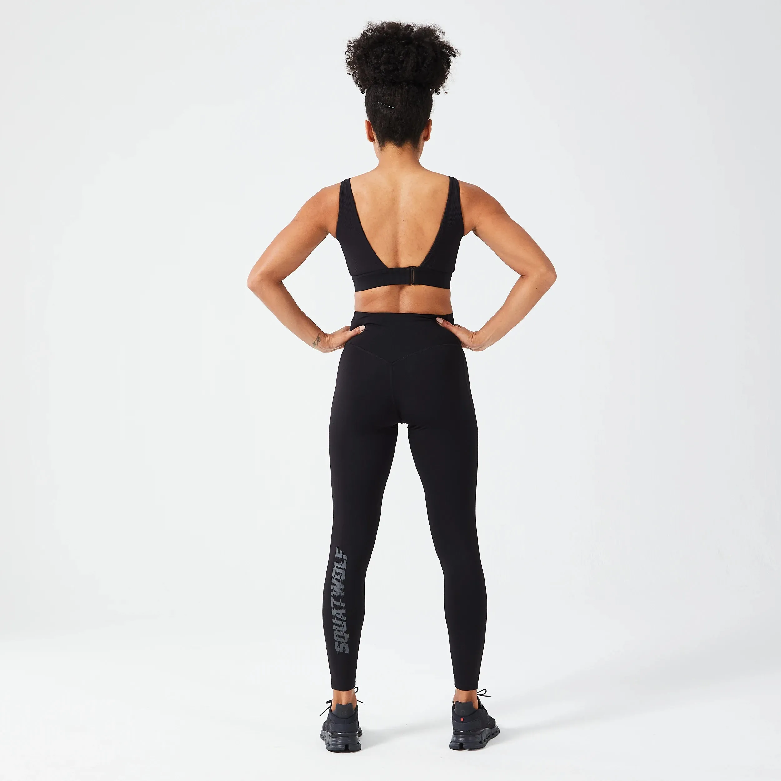 Glitch Leggings 27" - Black