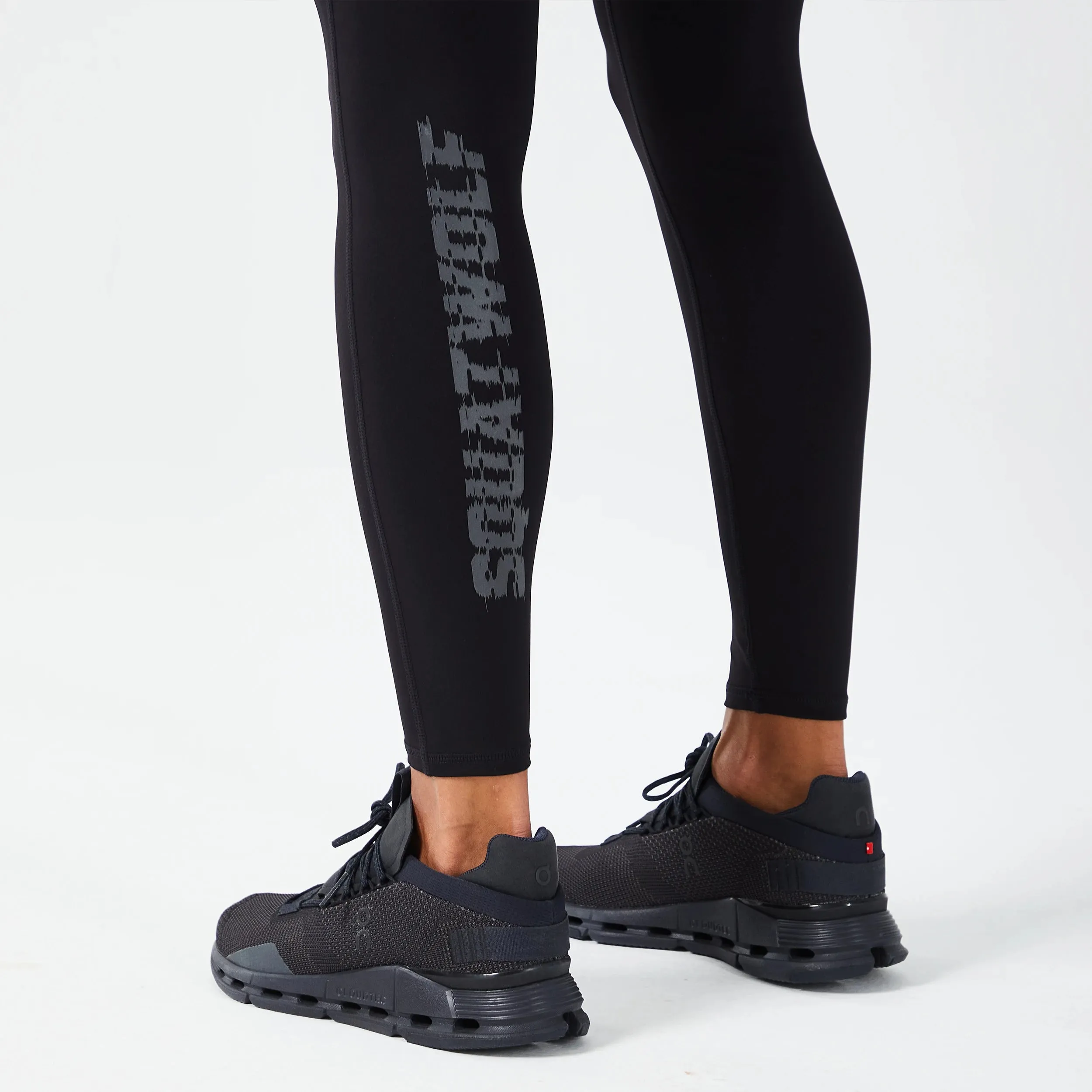 Glitch Leggings 27" - Black
